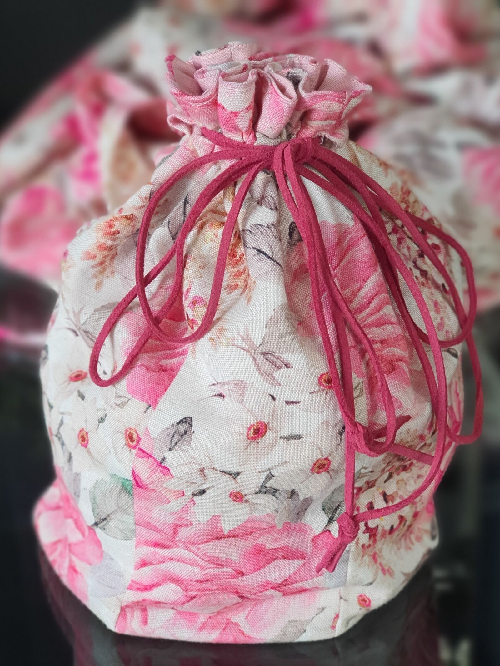 Rose Pink Potli Bag