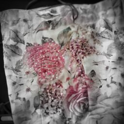 PINK ROSE POTLI BAG